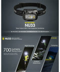 Nitecore NU33 Pannlampa - 700lm - Action King
