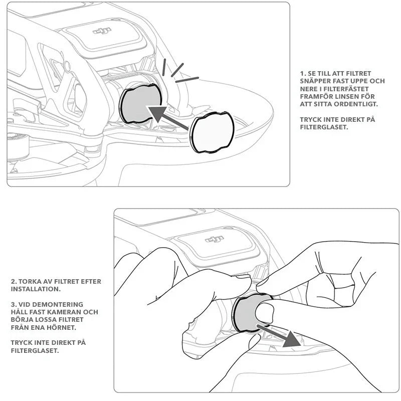 JSR UV-Filter V2 - MRC-UV till DJI Avata - Action King