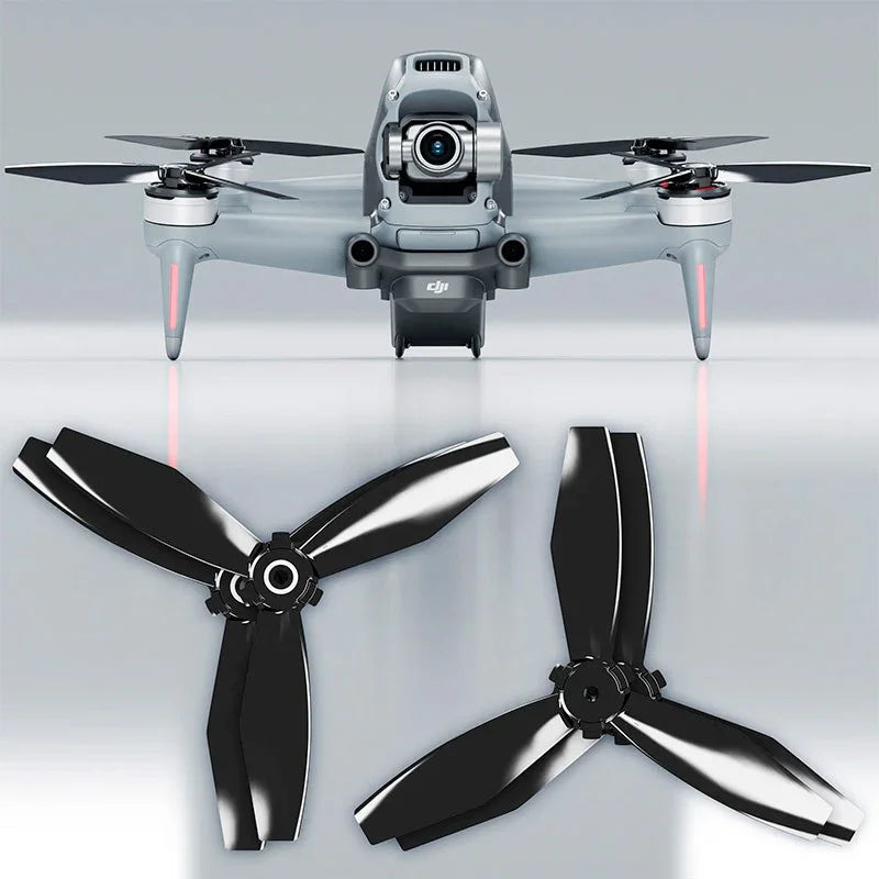 Master Airscrew - DJI FPV Ludicrous Upgrade Propellers - Propeller till DJI FPV - Svart - Kit 4-Pack - Action King