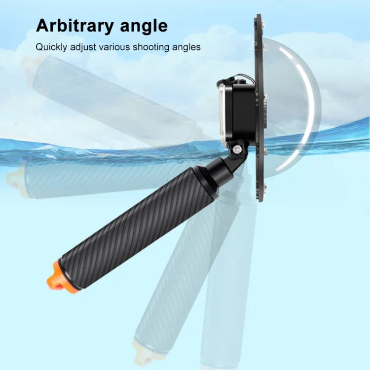 Dome Port 6" till DJI Osmo Action 5 Pro/4/3 - Kit - Action King