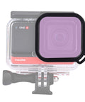 Square Housing Diving Color Lens Filter for Insta360 ONE R 4K Edition / 1 inch dition - Action King