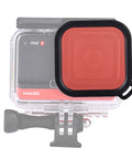 Square Housing Diving Color Lens Filter for Insta360 ONE R 4K Edition / 1 inch dition - Action King