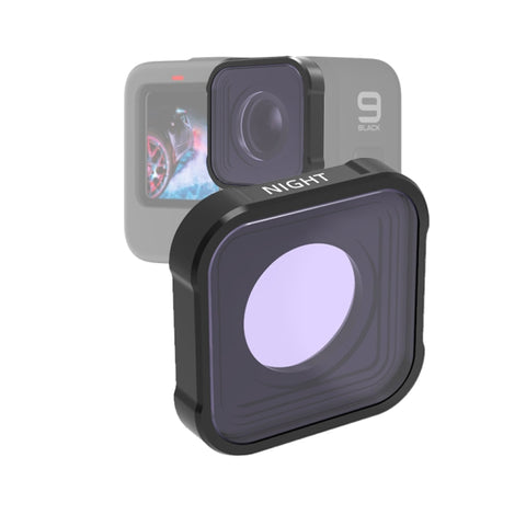 JSR KB Series NIGHT Light Pollution Reduction Lens Filter for GoPro HERO13 Black /12 Black /11 Black /10 Black /9 Black - Action King