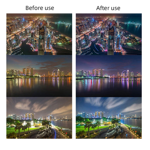 JSR KB Series NIGHT Light Pollution Reduction Lens Filter for GoPro HERO13 Black /12 Black /11 Black /10 Black /9 Black - Action King