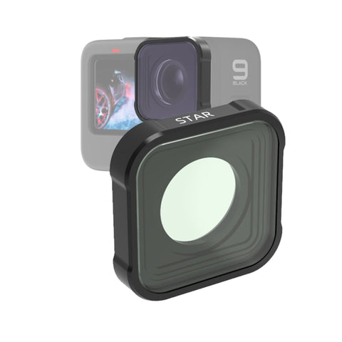 JSR KB Series Star Effect Lens Filter for GoPro HERO13 Black /12 Black /11 Black /10 Black /9 Black - Action King