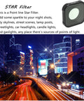 JSR KB Series Star Effect Lens Filter for GoPro HERO13 Black /12 Black /11 Black /10 Black /9 Black - Action King