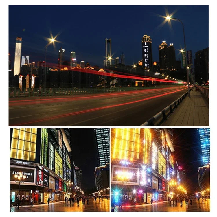 JSR KB Series Star Effect Lens Filter for GoPro HERO13 Black /12 Black /11 Black /10 Black /9 Black - Action King