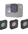 JSR KB Series CPL+ND8+ND16 Lens Filter for GoPro HERO13 Black /12 Black /11 Black /10 Black /9 Black - Action King