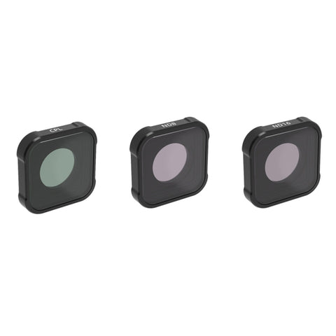 JSR KB Series CPL+ND8+ND16 Lens Filter for GoPro HERO13 Black /12 Black /11 Black /10 Black /9 Black - Action King