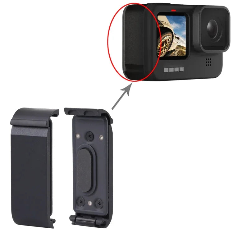 Original Metal Side Cover For GoPro Hero 11 / HERO10 Black / HERO9 Black / HERO10 Black - Action King