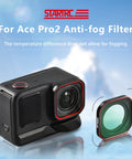 For Insta360 Ace Pro 2 STARTRC Action Camera Anti-fog Lens Filter - Action King