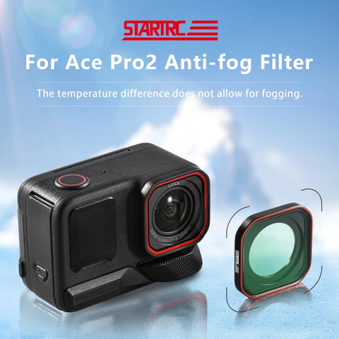 For Insta360 Ace Pro 2 STARTRC Action Camera Anti-fog Lens Filter - Action King