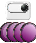 For Insta360 GO3S STARTRC 4 in 1 ND8 ND16 ND32 ND64 Camera Lens Filter - Action King