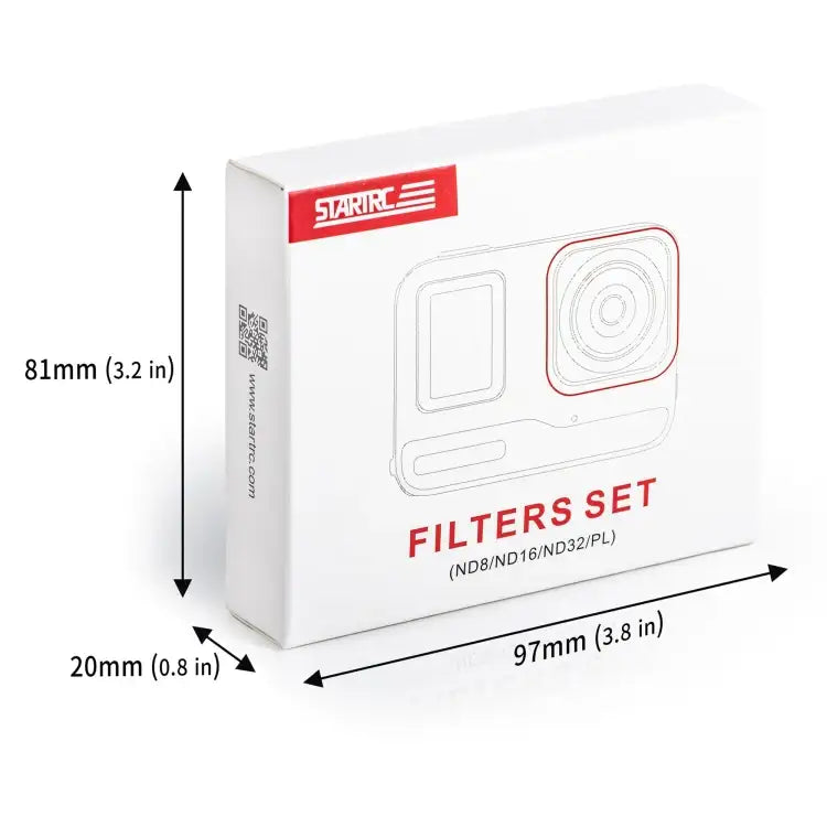 For Insta360 Ace / Ace Pro STARTRC 4 in 1 ND8 ND16 ND32 Camera Lens Filter - Action King