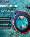 For Insta360 GO 3S STARTRC CPL Camera Lens Filter - Action King