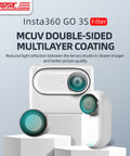 For Insta360 GO 3S STARTRC MCUV Camera Lens Filter - Action King