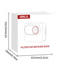 For Insta360 GO 3S STARTRC MCUV Camera Lens Filter - Action King