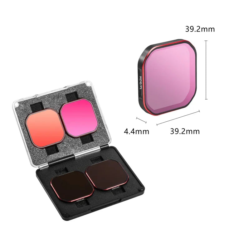 For Insta360 Ace Pro 2 STARTRC 4 in 1 ND16PL ND32PL ND64PL ND128PL Camera Lens Filter - Action King