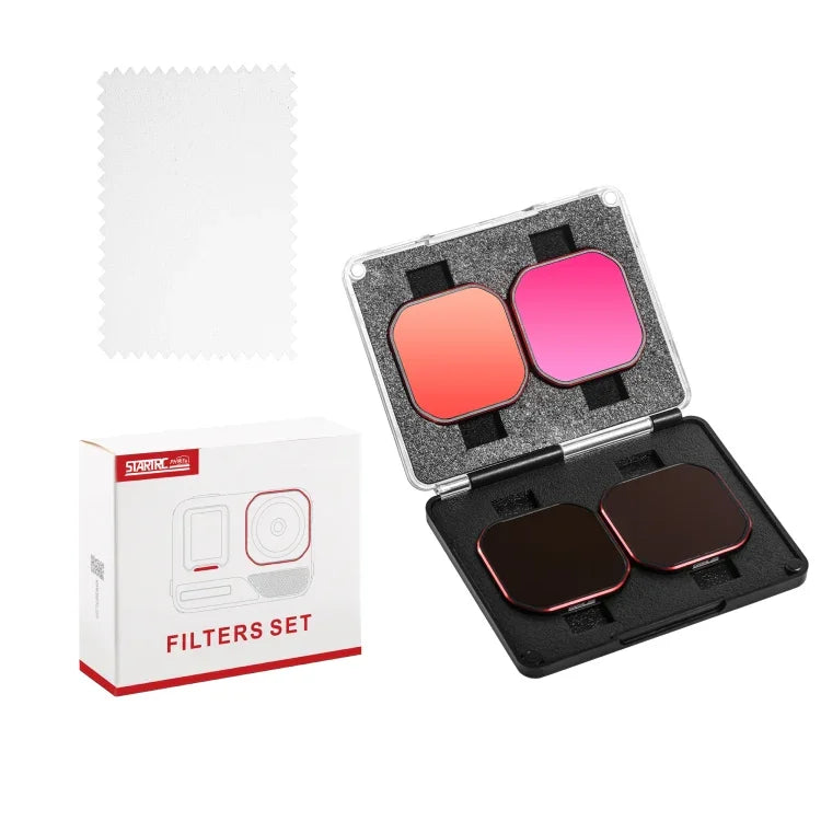 For Insta360 Ace Pro 2 STARTRC 4 in 1 ND16PL ND32PL ND64PL ND128PL Camera Lens Filter - Action King