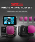 For Insta360 Ace Pro 2 STARTRC 4 in 1 ND16PL ND32PL ND64PL ND128PL Camera Lens Filter - Action King