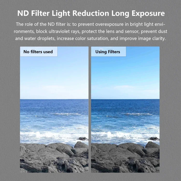 For Insta360 Ace Pro 2 STARTRC 4 in 1 ND16PL ND32PL ND64PL ND128PL Camera Lens Filter - Action King