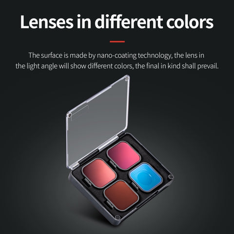 STARTRC 4 in 1 ND8 ND16 ND32 CPL Lens Filter for GoPro HERO13 Black /12 Black /11 Black /10 Black /9 Black - Action King