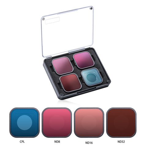 STARTRC 4 in 1 ND8 ND16 ND32 CPL Lens Filter for GoPro HERO13 Black /12 Black /11 Black /10 Black /9 Black - Action King