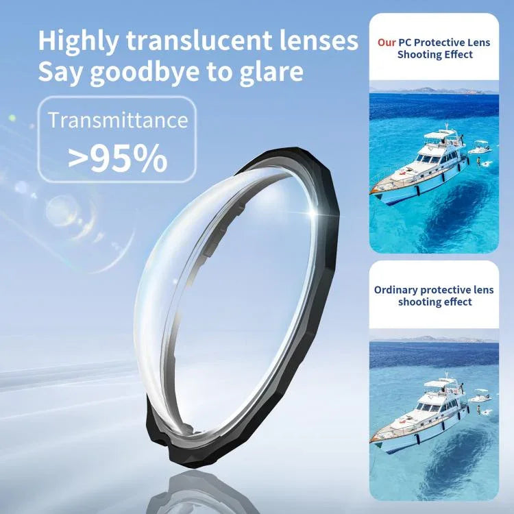 For Insta360 X5 STARTRC Slim Protective Lens Guad PC Lens Cover - Action King