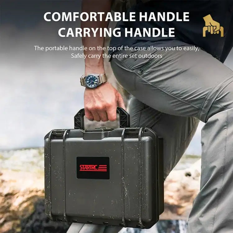 STARTRC DIY Combination Lock Waterproof EVA ABS Dual-layer Suitcase Storage Box - Action King