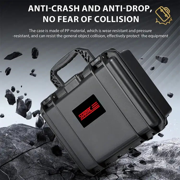 STARTRC DIY Combination Lock Waterproof EVA ABS Dual-layer Suitcase Storage Box - Action King