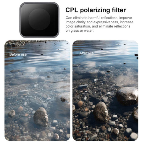 For GoPro HERO7 /6 /5 Protective Lens CPL Filter - Action King