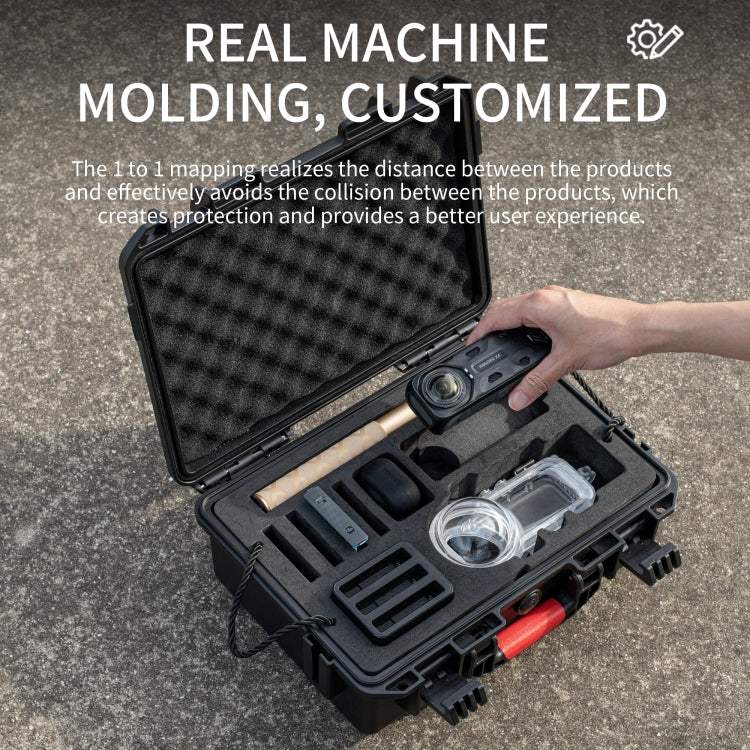 For Insta360 X4 STARTRC Waterproof EVA ABS Dual-layer Suitcase Storage Box - Action King