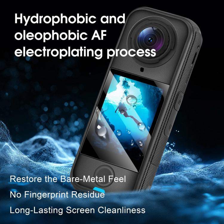 Insta360 X4 Air STARTRC 2pcs - Skärmskydd i Härdat Glas för Insta360