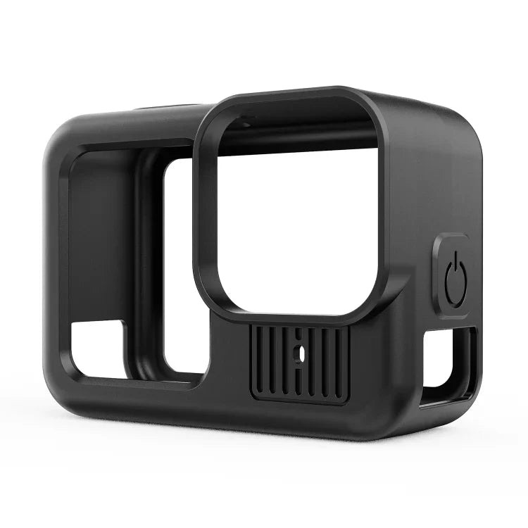 For GoPro HERO13 Black Silicone Protective Case Cover with Wrist Strap & Lens Cover - Action King