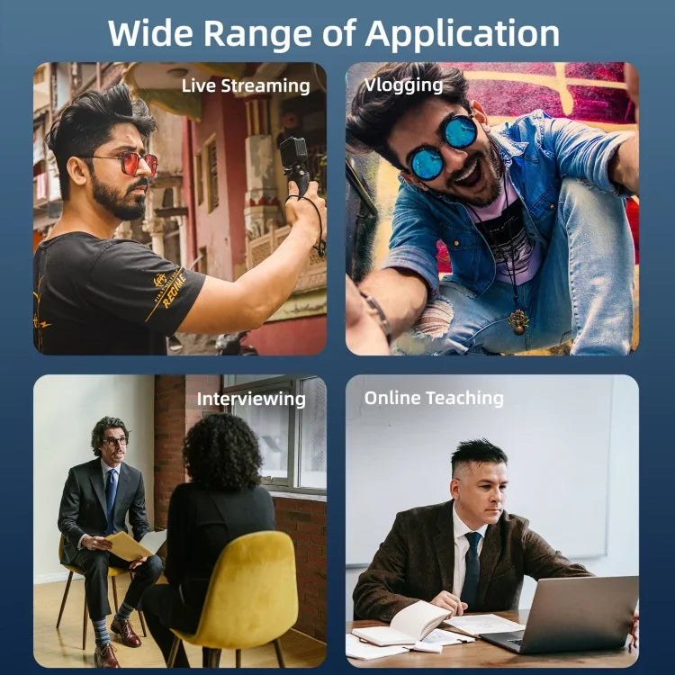 For Insta360 X4 Sunnylife Lavalier Clip Type-C Recording Microphone - Action King