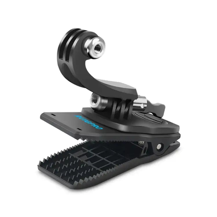 RUIGPRO 360 Degree Rotation J-Type Backpack Rec-Mounts Clip Clamp Mount with Screw for GoPro HERO9 Black / HERO8 Black /HERO7 /6 /5, DJI Osmo Action, Xiaoyi and Other Action Cameras - Action King