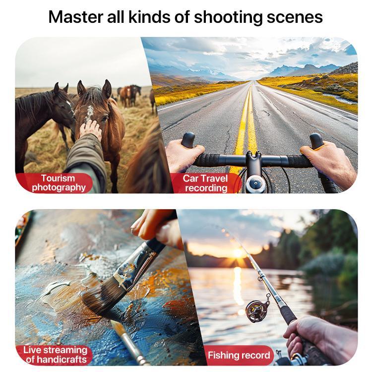 Bröstsele till GoPro, Insta360 & DJI – Stabilt handsfree-fäste för actionkameror - Action King