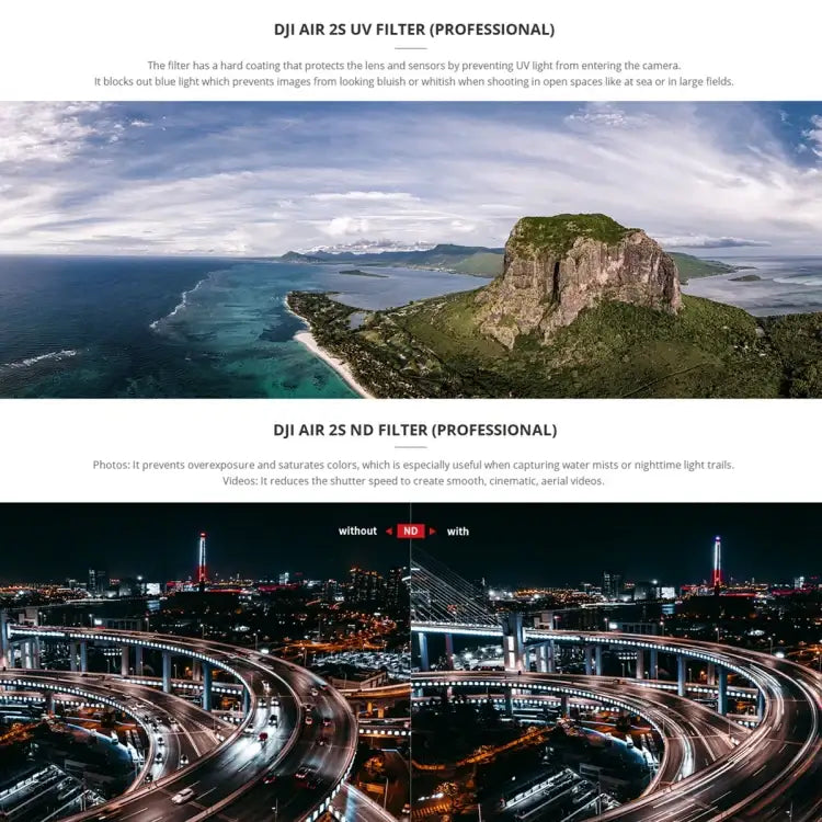 PGYTECH P-16B-060 UV Lens Filter for DJI Air 2S - Action King