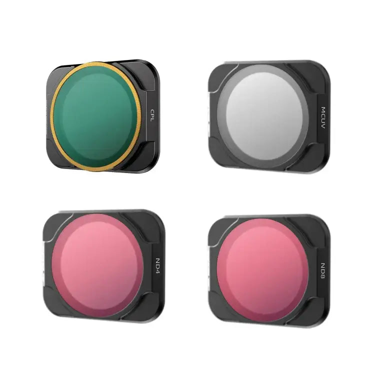Sunnylife A2S-FI9348 4 in 1 MCUV+CPL+ND4+ND8 Lens Filter for DJI Air 2S - Action King