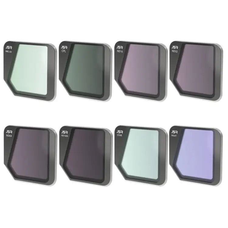 JSR Drone 8 in 1 MCUV+CPL+ND16+32+64+1000+STAR+NIGHT Lens Filter for DJI Mavic 3 - Action King