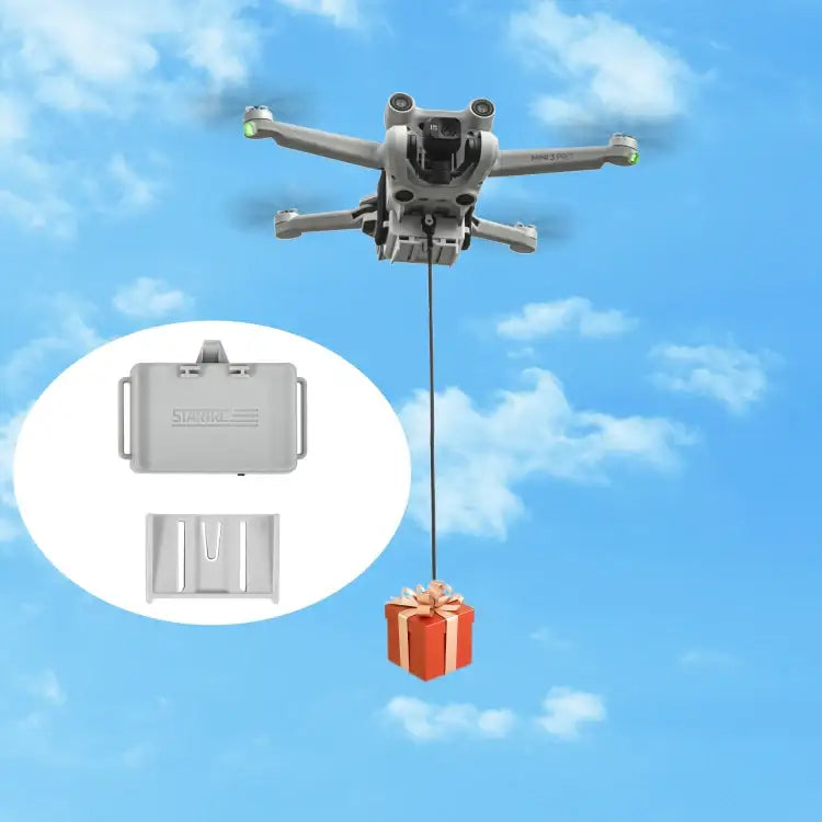 For DJI Mini 3 / Mini 3 Pro STARTRC Air-Dropping System Thrower Parabolic Bracket - Action King
