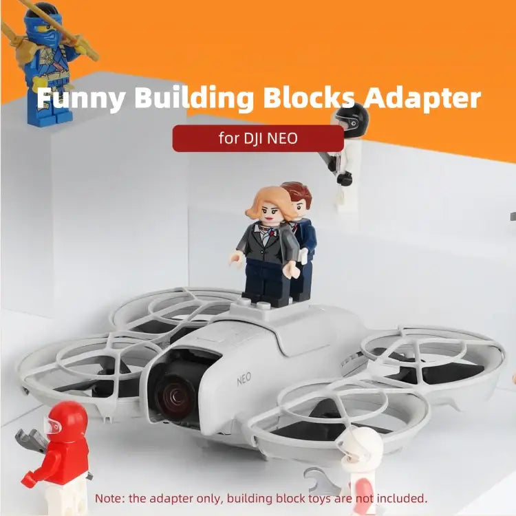 For DJI Neo Sunnylife Building Blocks Adapter Funny Building Bricks Toy Expansion Accessories - Action King