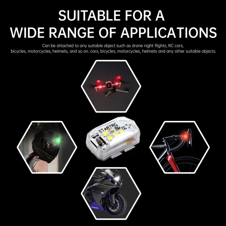 STARTRC Drone Strobe Night Alarm LED Light - Action King