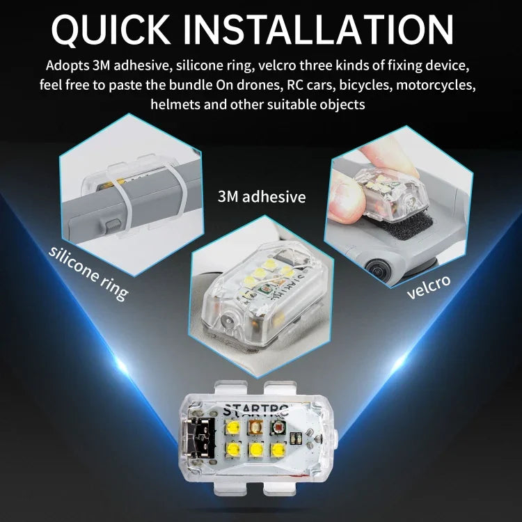 STARTRC Drone Strobe Night Alarm LED Light - Action King