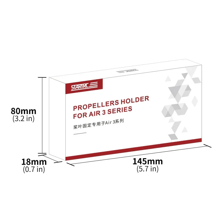 Transportsäkring för propellrar och motorarmar till DJI Air 3 / Air 3S - Action King