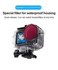 For DJI Osmo Action 5 Pro Housing Diving Color Lens Filter - Action King