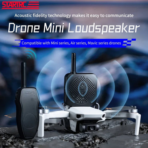 STARTRC Mini Speaker – Högtalare/Megafon för DJI - Action King