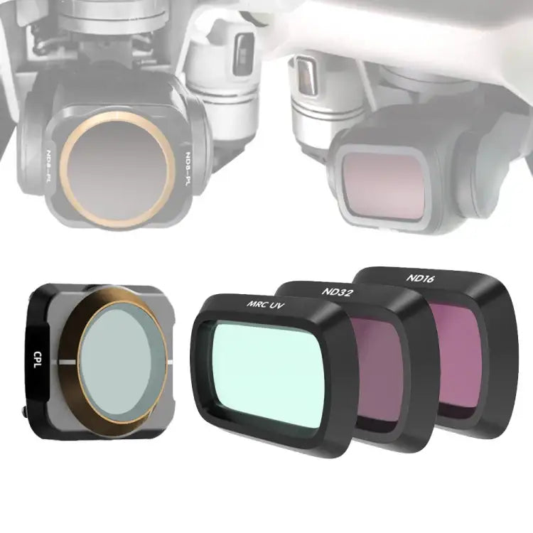 JSR Drone 4 in 1 UV+CPL+ND16+ND32 Lens Filter for DJI MAVIC Air 2 - Action King