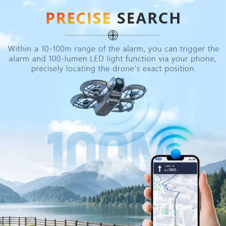 For DJI Neo STARTRC Drone Alarm Tracker - Action King
