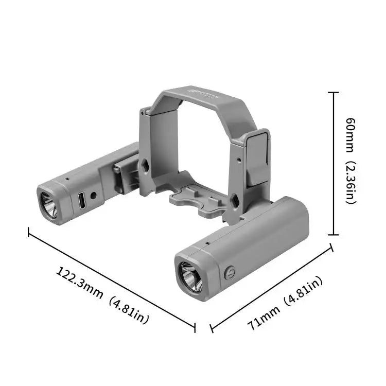 For DJI Mini 4 Pro STARTRC Night Navigation Searchlight LED Flashlight Rechargeable Refill Lighting Signal Light - Action King